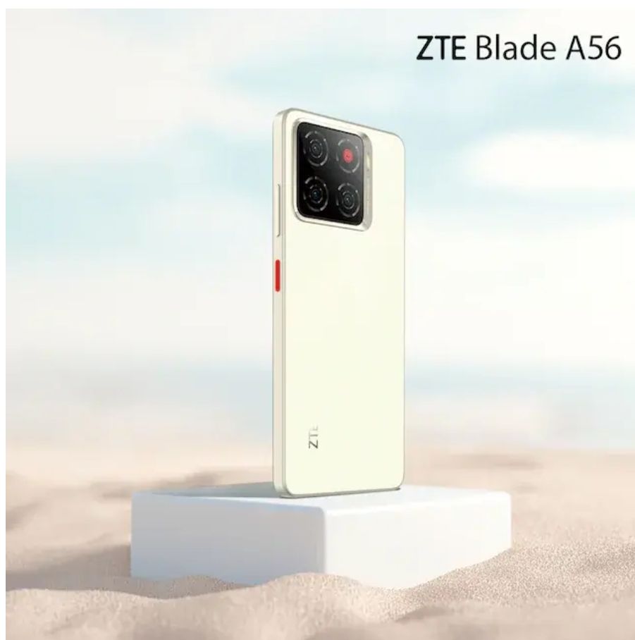 ZTE Blade A56 128GB ROM + 12GB (4+8GB EXTENDED RAM)6.75``HD+ screen display with 90Hz Refresh rate 13mp rear camera 5.0mp selfie 5000mAh battery capacity Dual SIM 4G Android 15 Smart Phones