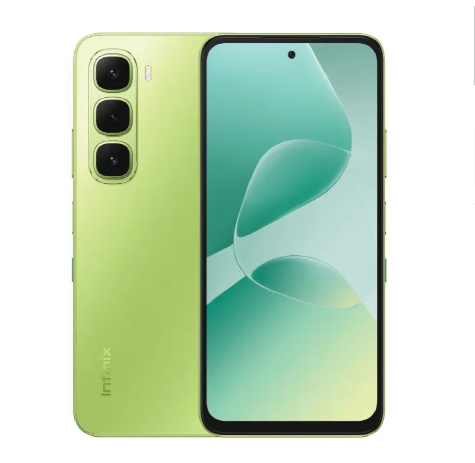 [New Arrival] Infinix Hot 60i 256GB+16(8+8)GB 6.7" IPS LCD 120Hz Display 50MP Camera 5160mAh Battery 45W Fast Charging IP64 Dust/Water Resistant Dual SIM Helio Bypass Charging AI Smartphone