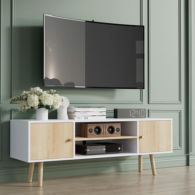 Amaya Modern Wooden TV Stands 4FT