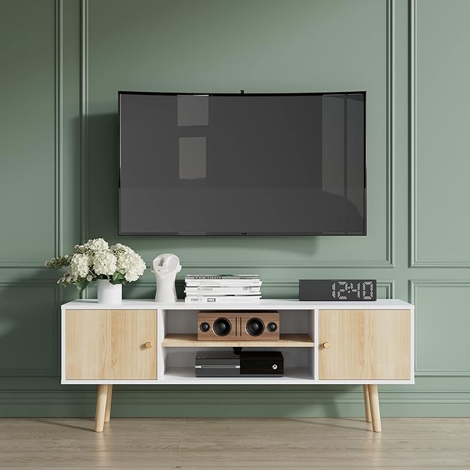 Amaya Modern Wooden TV Stands 4FT