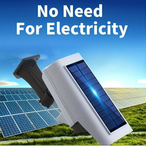 77 LED Solar Flood Light with Motion Sensor – Enhanced Battery Storage, Waterproof, Wireless Security Light for Porch, Garden, Patio – Dummy Camera Decoy (Weatherproof)