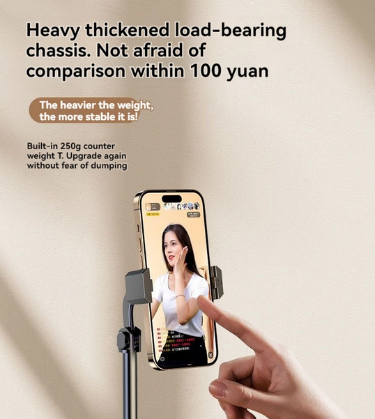 Desktop Tripod for Phone Smartphone Iphone with Phone Holder Stand Bracket Tripe for Mobile Telefoon Statief Stand Table