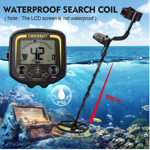 Good Professional Underground Metal Detector TX-850 Gold Digger Treasure Hunter Pinpointer Gold Prospecting Mode LCD Display