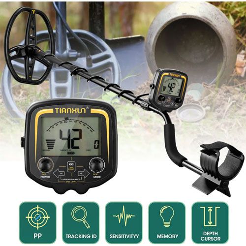 Good Professional Underground Metal Detector TX-850 Gold Digger Treasure Hunter Pinpointer Gold Prospecting Mode LCD Display