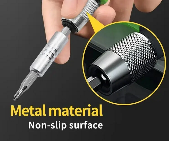 Mini 32-in-1 Precision Screwdriver Set Magnetic Phillips Bits Multifunctional Hand Repair Tool Kit for Phone Watch Glasses PC