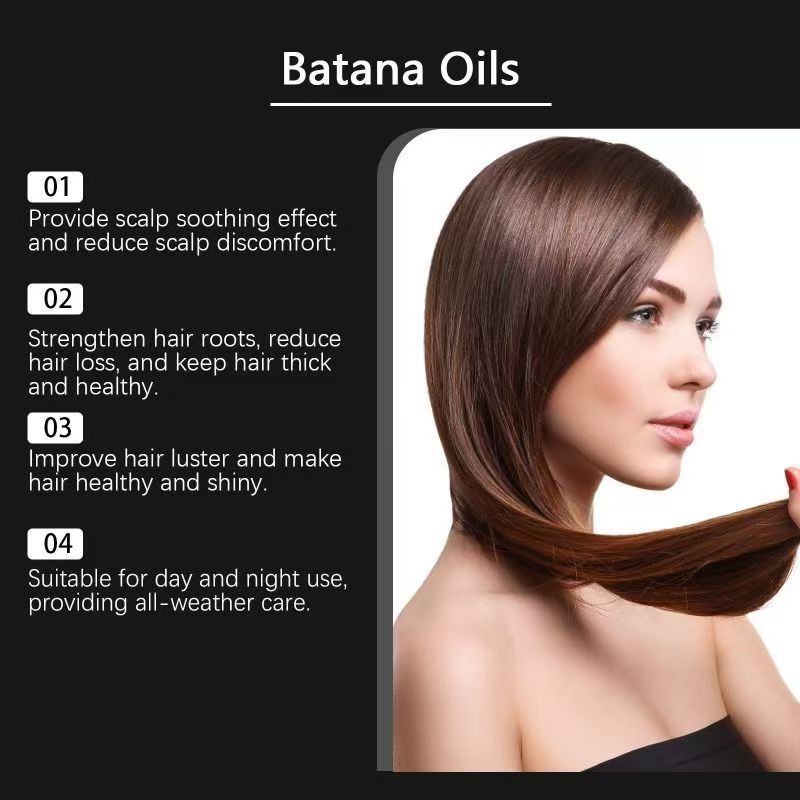 100% Batana Oil from Honduras - Get Fuller, Thicker, Healthier Hair - Great Men Conditioner Haircare Silky - Hair Nutrition oil--100ml