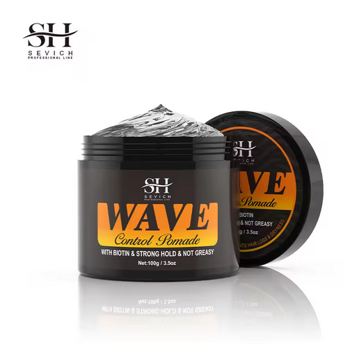 Curly Hair Cream Wave Kit for 360 Waves Hair Styling Pomade Oil Based Style Texture Wave Pomade Gel for Black Men African Braids