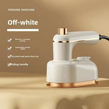 Portable Steam Iron Handheld Ironing Machine Household Clothing Iron Flat and Hang Ironing 2 in 1 Mini Rotating Electric Iron
