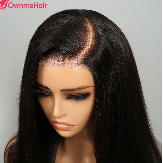 Glueless Wig Lace Frontal Human Hair Wigs 13X4 HD Lace Frontal Wig Ready to Wear Pre Plucked Bleached Knots Pre Cut Lace