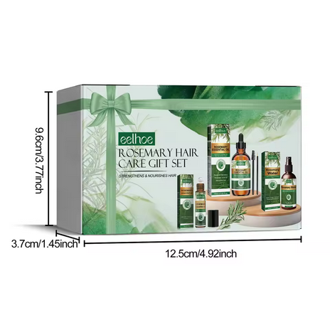 Rosemary Hair Care Set Contains Rosemary Hair Roller Hair Spray Essential Oil Nourish Hair Soft Fluffy Strong Moisturizing Root