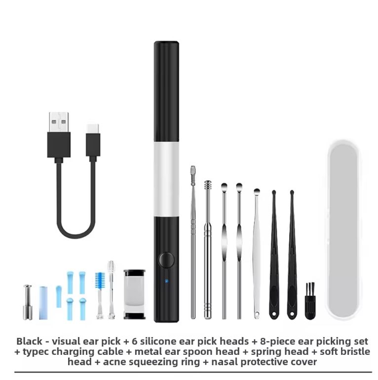 2025 New Wireless Intelligent Visual Ear Picking Spoon Visual Care Set Hd 1920p Visual Ear Picking Spoon Ear Picking Artifact