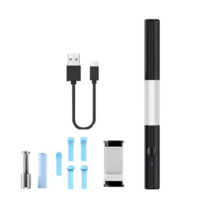 2025 New Wireless Intelligent Visual Ear Picking Spoon Visual Care Set Hd 1920p Visual Ear Picking Spoon Ear Picking Artifact
