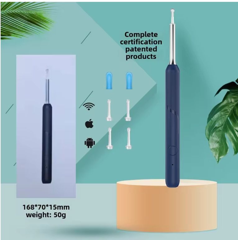 2025 New Wireless Intelligent Visual Ear Picking Spoon Visual Care Set Hd 1920p Visual Ear Picking Spoon Ear Picking Artifact