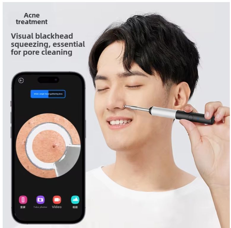 2025 New Wireless Intelligent Visual Ear Picking Spoon Visual Care Set Hd 1920p Visual Ear Picking Spoon Ear Picking Artifact