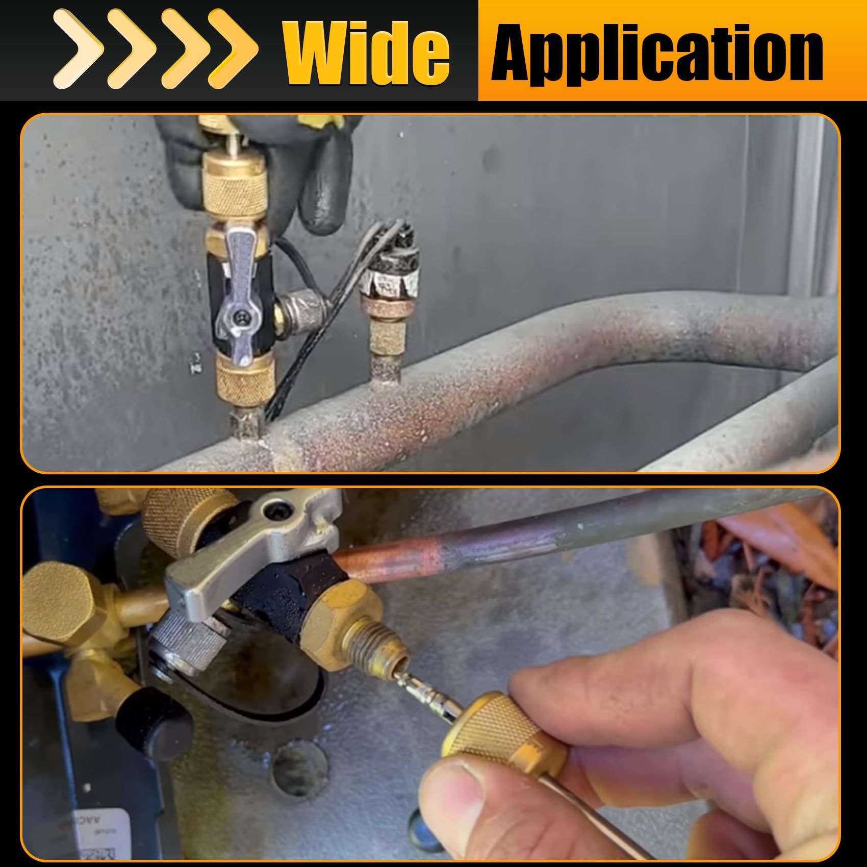 Vacuum rated valve core disassembly tool, valve disassembly tool, vacuum rated value of 20 microns