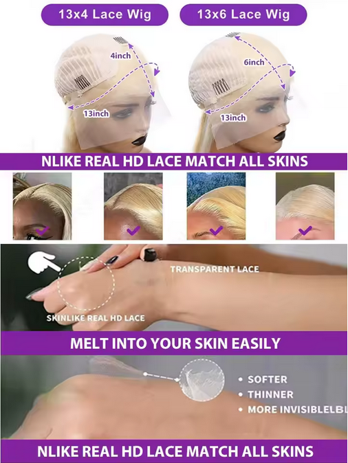 150 Density 30 Inch Straight 613 Blonde 13x4 Hd Lace Front Sythetic Hair Wigs 13x4 Transparent Lace Frontal Sythetic Wig