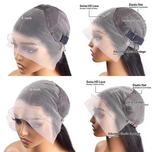 Curly Synthetic Hair Wigs For Women Water Wave Lace Front Wig 13x4 Lace Frontal Deep Wave Wig 100% Synthetic Hair Hd Lace Wigs