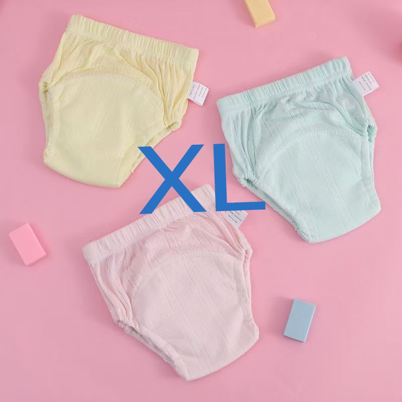 3PCS---Cute Baby Waterproof Reusable Training Pants Cotton Baby Diaper Infant Shorts Nappies Panties Nappy Changing Underwear Cloth New