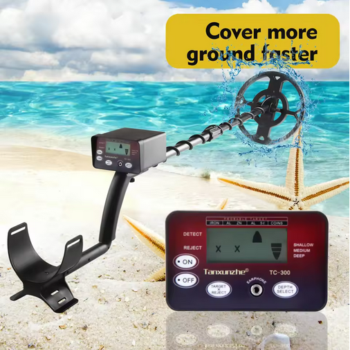 Hot Sell Metal Detector TC300 TC 200 Underground Detectors Pinpointer Treasure Hunter Gold Depth Digger