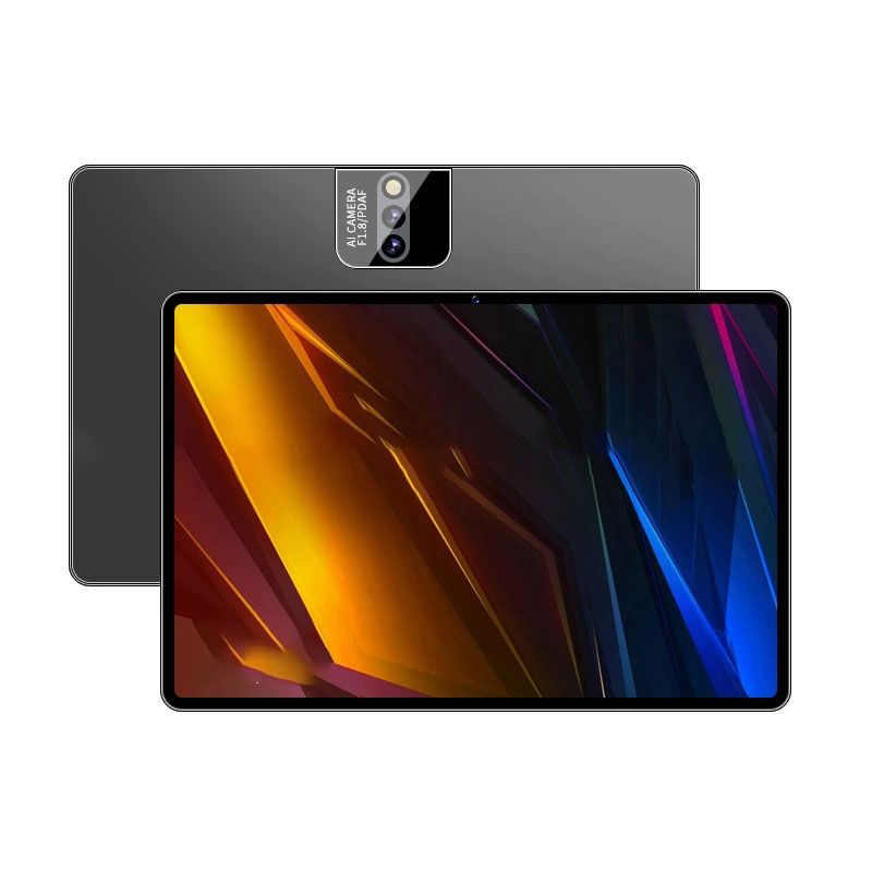 ZPL-Adult Tablet,dual SIM card slot 10.1-inch Android 14 120HZ High Refresh Rate 12GB+512GB Keyboard & Mouse Tablet Case (Black)