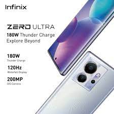 Refurbished Infinix Zero Ultra White 8GB RAM 256GB ROM 6.8'' 4500mAh 32MP+200MP Camera (Dual SIM) Android Smartphones/ Mobile Phones