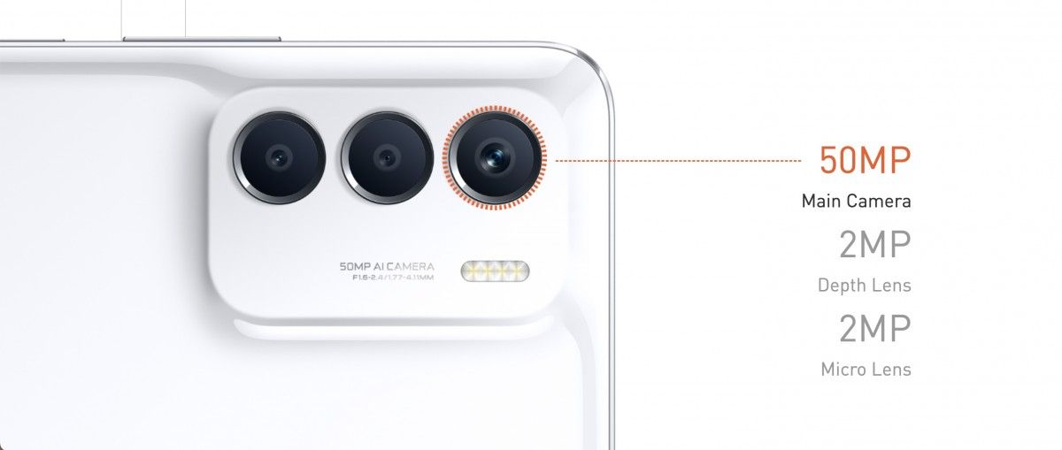 Refurbished Infinix Zero 5G 2023 White 8GB RAM + 256 GB ROM 6.78" 5000mAh 50MP+16MP Camera (Dual SIM) Android Smartphones/ Mobile Phones
