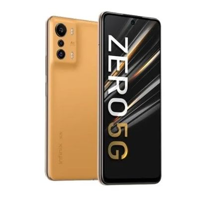 Refurbished Infinix Zero 5G Yellow 8GB RAM + 128GB ROM 6.78" 48MP+16MP Camera 5000mAh (Dual SIM) Android Smartphone
