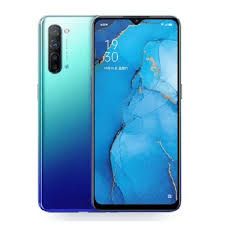 Refurbished Phone OPPO Reno 3 8GB RAM 90hz AMOLED Curved Screen 128GB Storage in-Display Fingerprint 48MP+13MP 4025 mAh 99% New Dual OPPO Reno 3 Smart Phone Blue