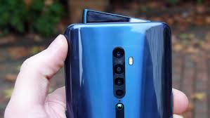Refurbished Oppo Reno 2 Smart phone 8GB+128GB Fingerprint & Face Recognition Unlock 6.5 inch 2G/3G/4G, LTE Dual SIM 4000MAH 48MP Ultra HD Camera Blue