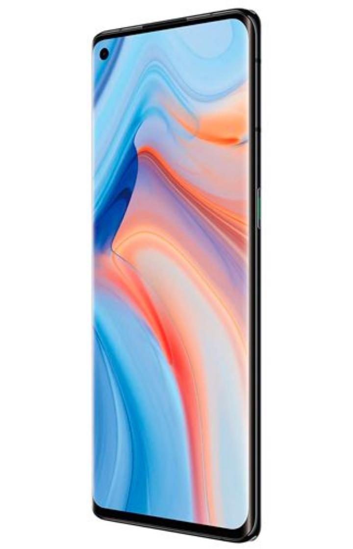 Refurbished Phones OPPO Reno 4 Pro 6.55‘’ Dual SIM Curved Screen 8+128GB AMOLED 90Hz 4000mAh 48+12+13MP Rear Camera 32MP Front Camera Snapdragon 765G