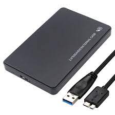 Laptop Hard Disk External 2.5'' Casing Ultra-fast 2.0 USB data transfers