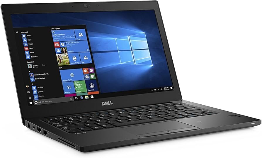free mouse] Refurbished Dell Laptop Dell Latitude 7280 INTEL CORE i5 - 6300U @ 2.50GHz | 8GB RAM | 256GB SSD | Refurbished Laptop Computer windows 11 azerty keypad