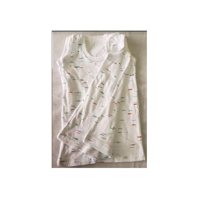 Fashion Newborn 6Pack Pure Cotton Baby Vest(0-6M)