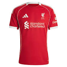 { Player Version } New season Liverpool 25/26 Home Authentic Jersey Liverpool Jersey Liverpool home Kit Jersey Men Team Jersey Quality player version jersey