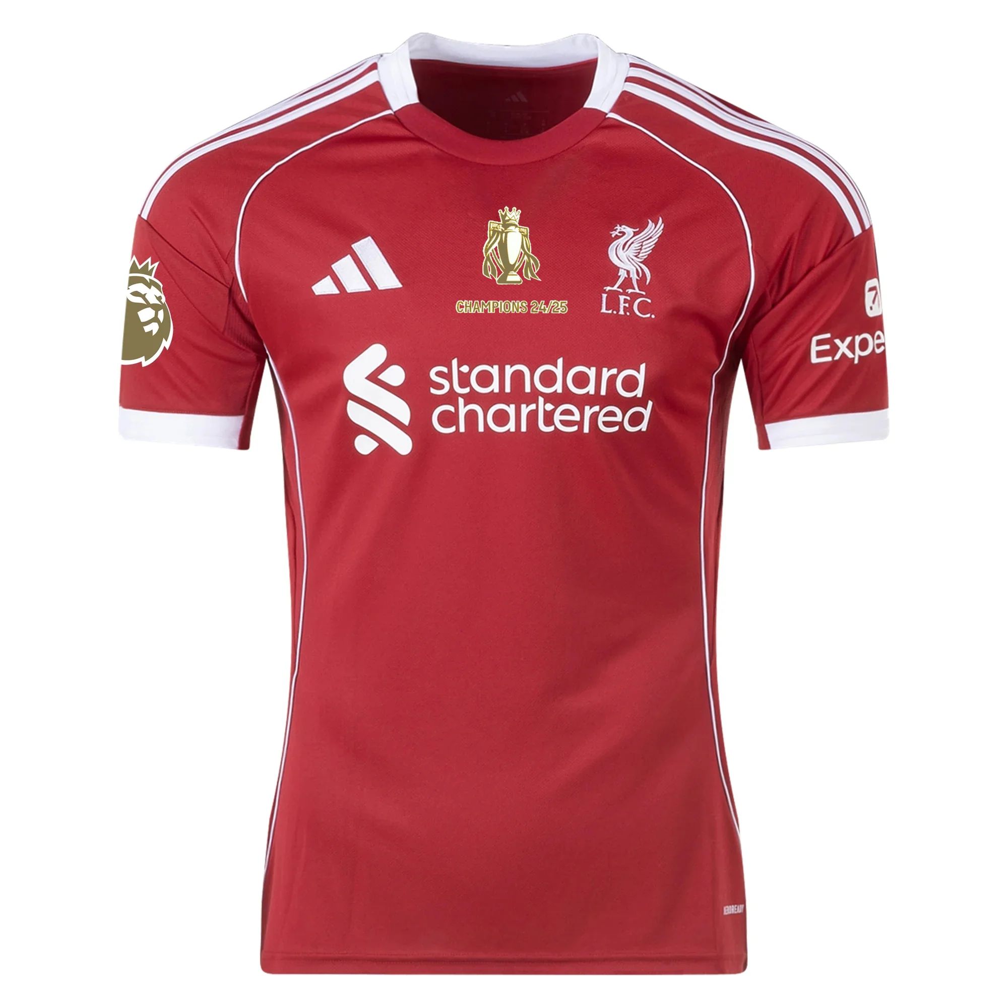 { Player Version } New season Liverpool 25/26 Home Authentic Jersey Liverpool Jersey Liverpool home Kit Jersey Men Team Jersey Quality player version jersey