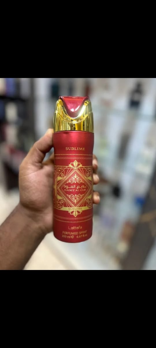 Lattafa Bade'e Al Oud Sublime Perfumed Deodorant Spray Unisex 200ML