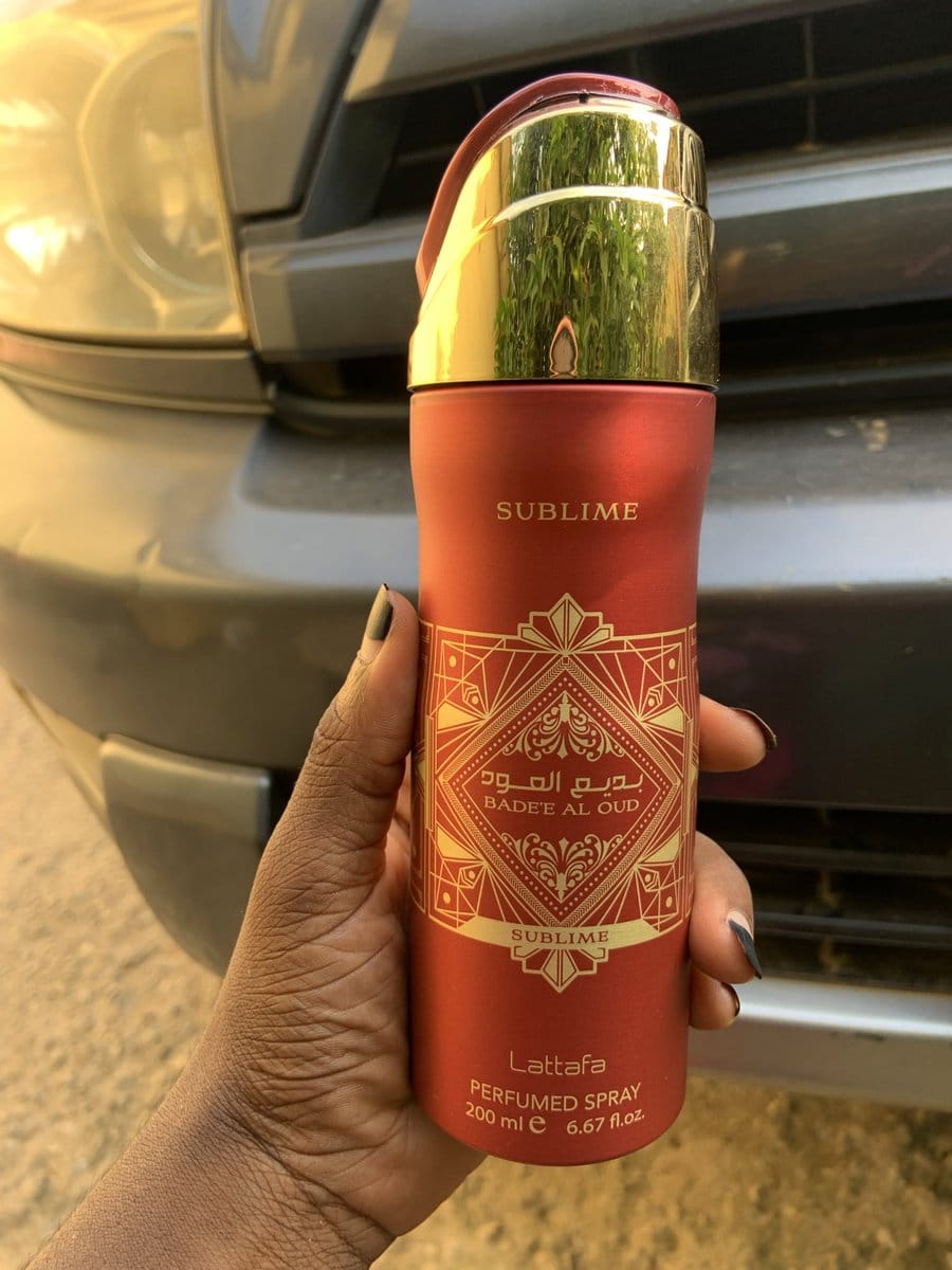 Lattafa Bade'e Al Oud Sublime Perfumed Deodorant Spray Unisex 200ML