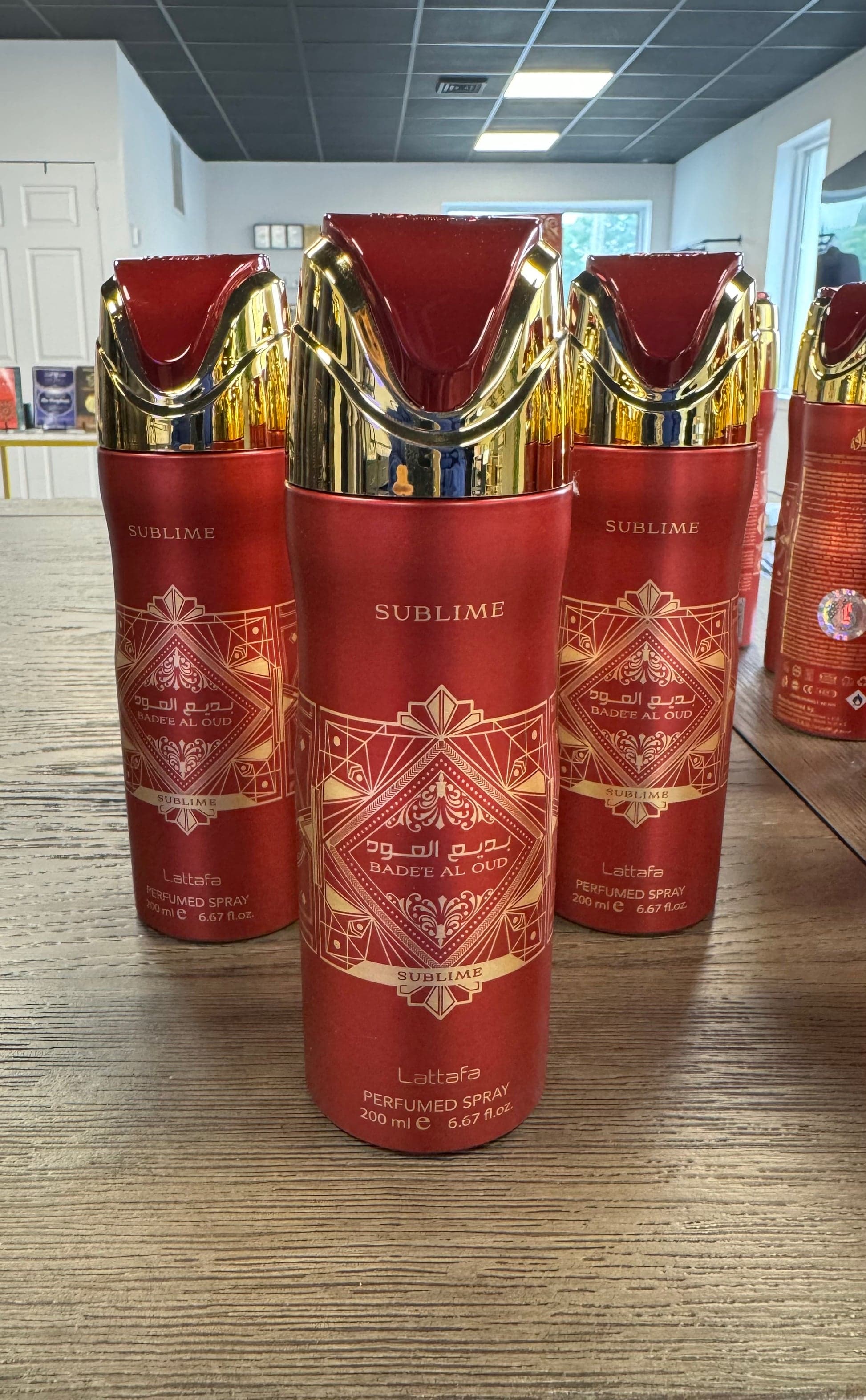 Lattafa Bade'e Al Oud Sublime Perfumed Deodorant Spray Unisex 200ML