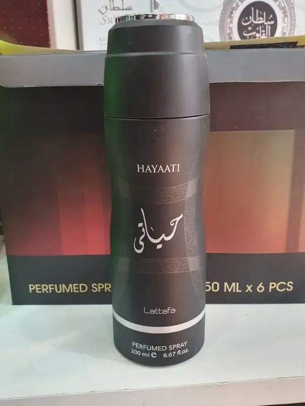 Lattafa Hayaati 200ml Deodorant Perfumed Unisex Spray by lattafa