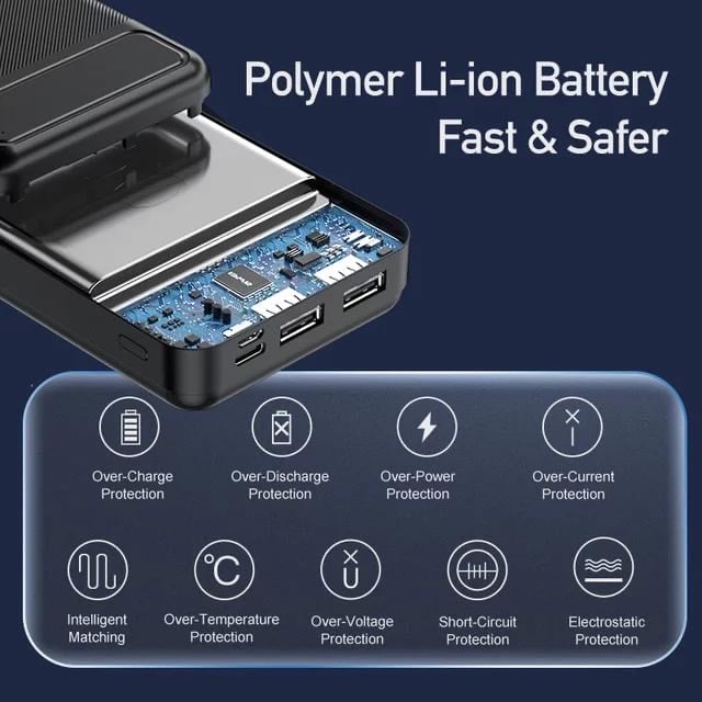 New Arrival Awei P6K Power Banks 20000mah Dc 5v Type-C Charging Promotion Power Bank For Smart phones Laptop Tablet Portable Battery Charger Mobile Phone Mobile Power Bank tv earpods earphones