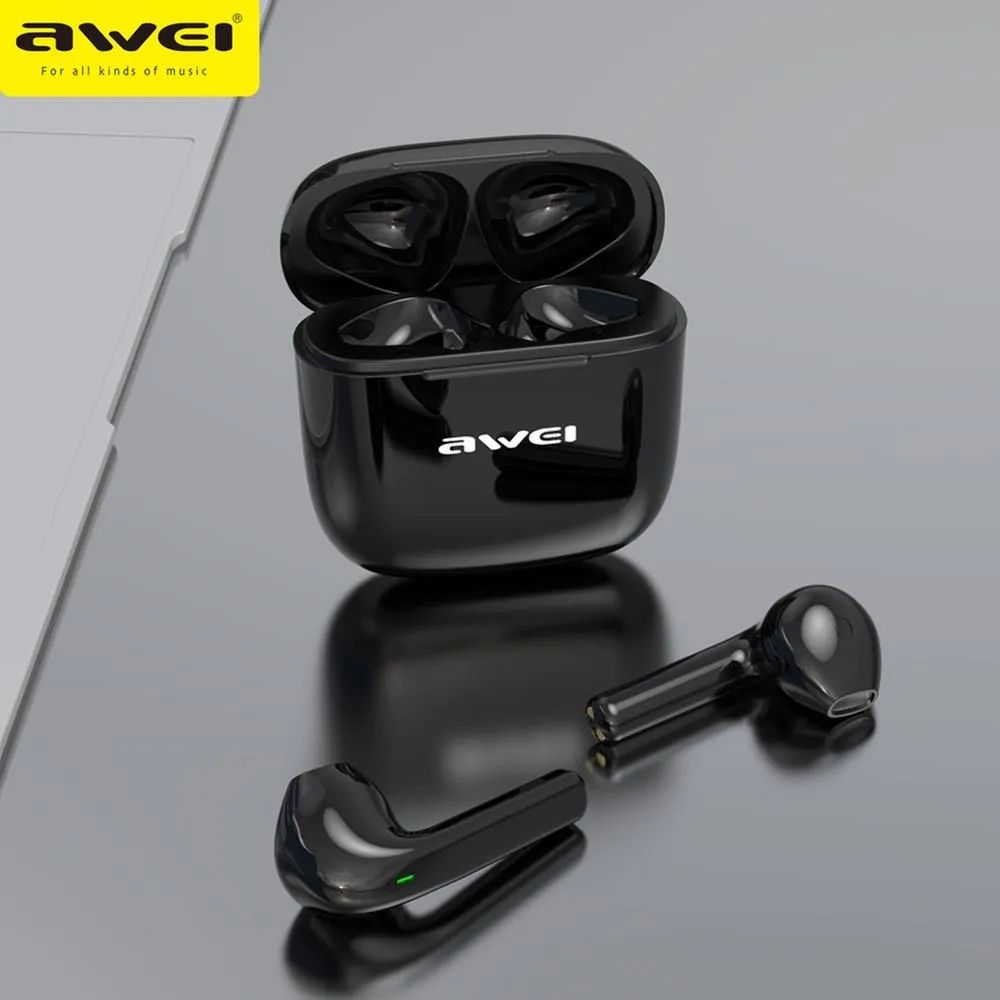 New Arrival Awei T26 Pro Earphone Promotion Bluetooth Earpods TWS Sports Earbuds V5.3 Wireless Headphones With Mic HIFI HD Sound Bluetooth Earphones In ear Headphones Headset For Gamer Sport Ear Phone