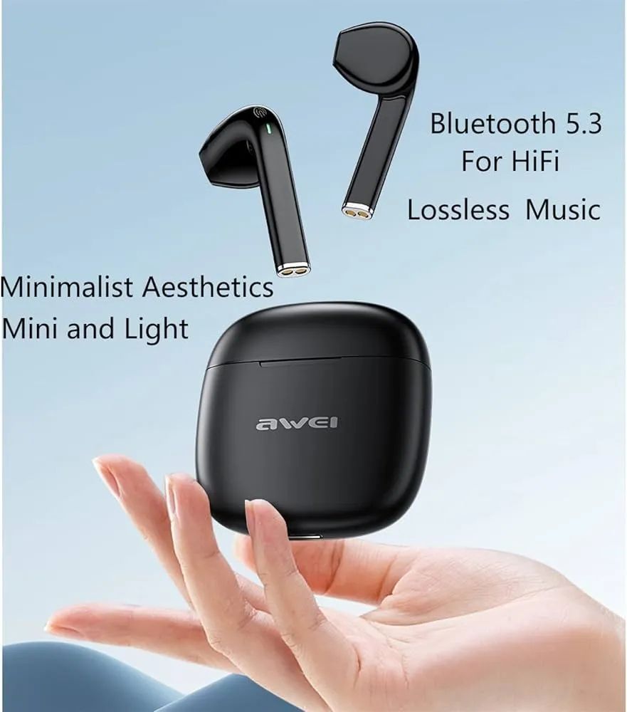 New Arrival Awei T26 Pro Earphone Promotion Bluetooth Earpods TWS Sports Earbuds V5.3 Wireless Headphones With Mic HIFI HD Sound Bluetooth Earphones In ear Headphones Headset For Gamer Sport Ear Phone