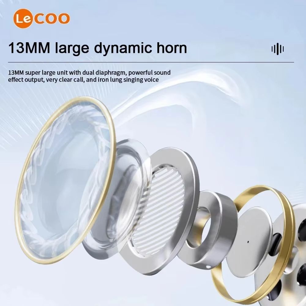 Lenovo Lecoo EW310 TWS Earphone Earpods Wireless Earbuds Bluetooth Earphones Bt5.3 Charging Case Deep Bass Touch Airbuds Long Battery Life Gaming Headset sports Bluetooth Headphones
﻿