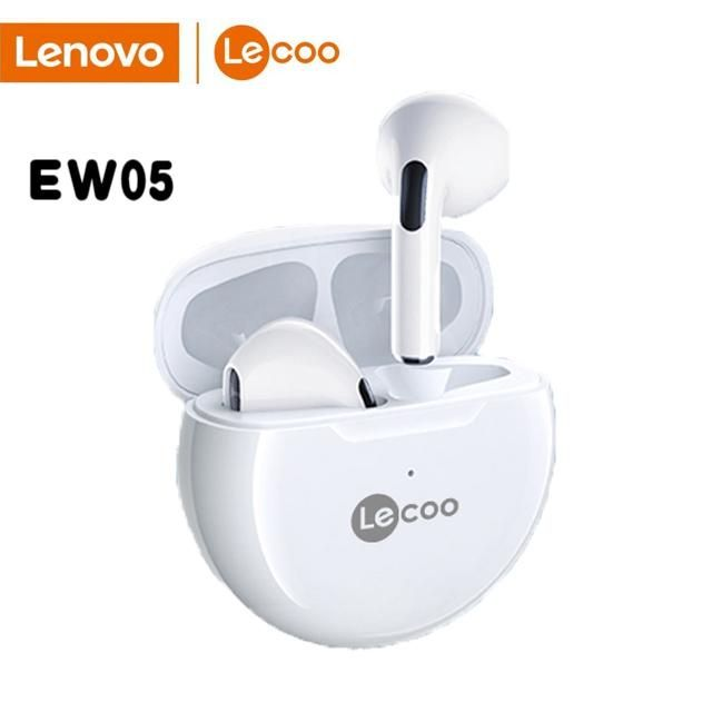 New Arrival Lenovo Lecoo EW305 TWS Earphone Promotion Bluetooth Earpods Wireless Earbuds Bluetooth Earphones TWS Earpods Airbuds Long Battery Life Gaming Headset sports Bluetooth Headphones Phone