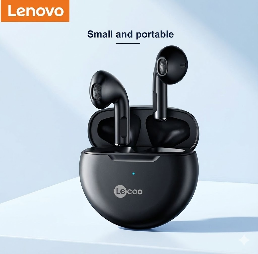 New Arrival Lenovo Lecoo EW305 TWS Earphone Promotion Bluetooth Earpods Wireless Earbuds Bluetooth Earphones TWS Earpods Airbuds Long Battery Life Gaming Headset sports Bluetooth Headphones Phone