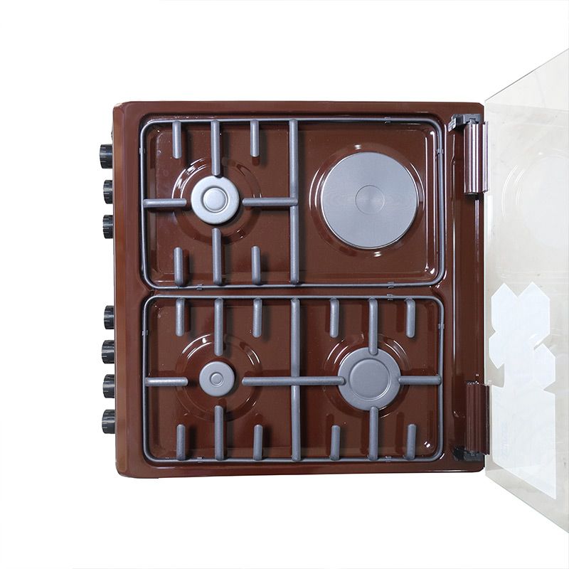 BJ's Free Standing 60x60 Cooker  3 Gas+ 1 Hotplate  ELEGANT I-6011T Turbo Fan  Oven 60L Capacity 1 Year Warranty