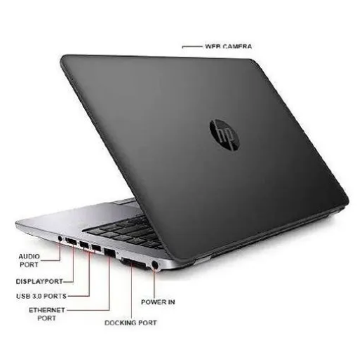 (8GB+500GB+i5) HP Elitebook 840 G1 Intel Core i5 8GB RAM + 500GB HDD ROM 14'' Inch Refurbished Laptop Windows Bluetooth Webcam Intel HD Notebook Laptops
