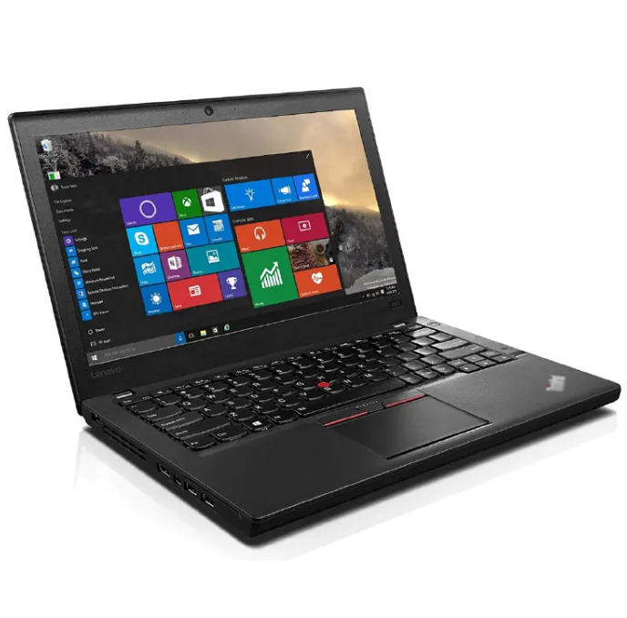 {8GB+256GB+Core i5} Lenovo Thinkpad X250 Laptop Core i5 8GB RAM + 256GB SSD Storage 12.5" Inch Display Refurbished Windows and Office Installed Notebook High Quality Grade 1 Computer