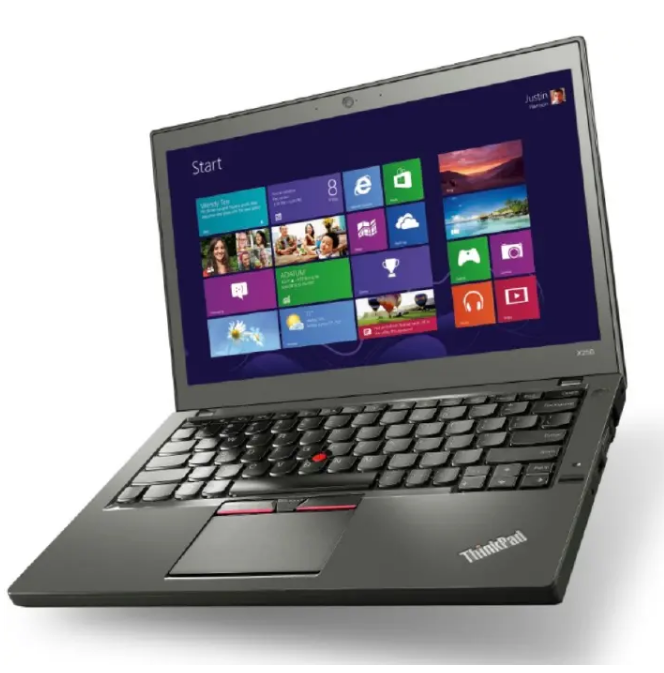 {8GB+256GB+Core i5} Lenovo Thinkpad X250 Laptop Core i5 8GB RAM + 256GB SSD Storage 12.5" Inch Display Refurbished Windows and Office Installed Notebook High Quality Grade 1 Computer