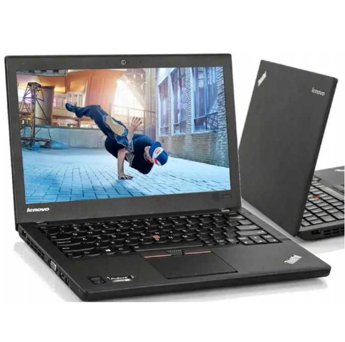 {8GB+256GB+Core i5} Lenovo Thinkpad X250 Laptop Core i5 8GB RAM + 256GB SSD Storage 12.5" Inch Display Refurbished Windows and Office Installed Notebook High Quality Grade 1 Computer